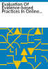 Evaluation_of_evidence-based_practices_in_online_learning