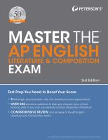 Master_the_AP_English_literature_and_composition_exam